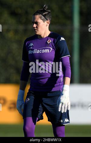 Formello, Italie.19th décembre 2021.Sabrina TASela de l'ACF Fiorentina pendant la deuxième journée du groupe F de Coppa Italia entre S.S. Lazio vs ACF Fiorentina le 19 décembre 2021 au Stadio Mirko Fersini, Formello Italie.(Credit image: © Domenico Cippitelli/Pacific Press via ZUMA Press Wire) Banque D'Images