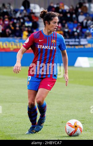 BARCELONE - DEC 4: Marta Torrejon en action pendant le match Primera Division Femenina entre le FC Barcelone et Athletic de Bilbao au Johan Cruyff Banque D'Images