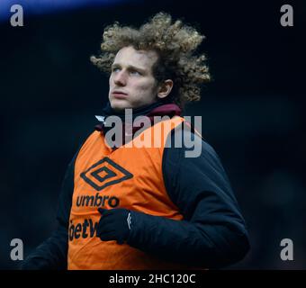 Londres, Royaume-Uni.22nd décembre 2021.LONDRES, Angleterre - DÉCEMBRE 22:Aji AleseAlex KralTottenham Hotspur et West Ham United au stade Tottenham Hotspur, Londres, Angleterre le 22nd décembre 2021 crédit: Action Foto Sport/Alay Live News Banque D'Images