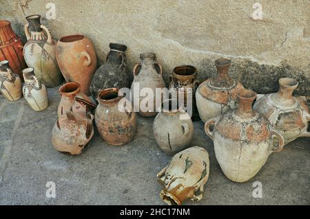 Salon international de la céramique et de la poterie à Argentona, dans la région de Maresme de la province de Barcelone, Catalogne, Espagne Banque D'Images