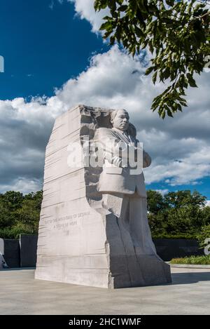 WASHINGTON, Etats-Unis - 20 AOÛT 2019 : mémorial Martin Luther King à Washington D.C., Etats-Unis Banque D'Images