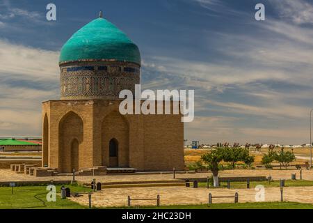 Mausolée de Rabia Sultan Begim au Turkestan, Kazakhstan Banque D'Images