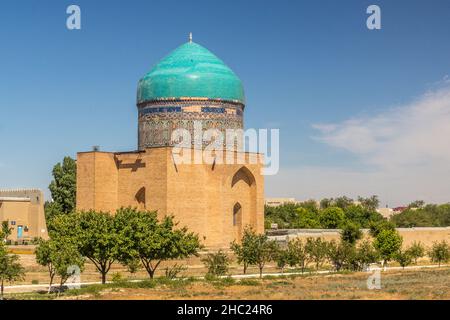 Mausolée de Rabia Sultan Begim au Turkestan, Kazakhstan Banque D'Images