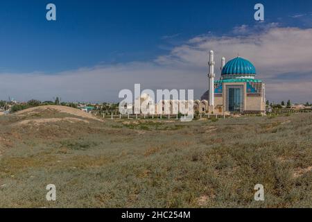 Ahmet Yassawi Hoca mosquée Ahmet Yesevi au Turkménistan, Kazakhstan Banque D'Images