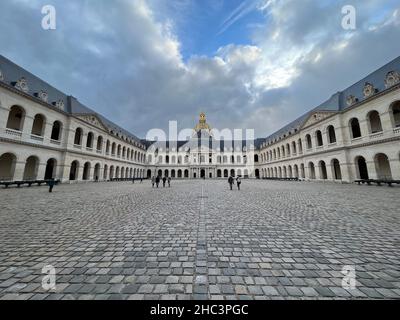 Le musée militaire de l'Armée de France est situé aux Invalides. Paris, France Banque D'Images