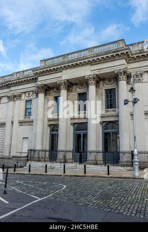 Dublin, Irlande - novembre 11 2021 « immeuble de l'hôtel de ville de Dublin » Banque D'Images