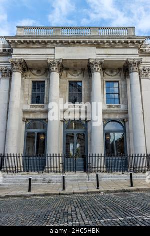 Dublin, Irlande - novembre 11 2021 « immeuble de l'hôtel de ville de Dublin » Banque D'Images