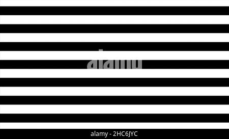 Graphiques de mouvement CGI abstraits et arrière-plan animé avec angle de déplacement en noir et blanc.Mouvement rythmique hypnotique de formes géométriques noir et blanc Banque D'Images