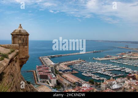 Alicante est une ville et une municipalité d'Espagne, capitale de la province, dans la Communauté Valencienne. Banque D'Images