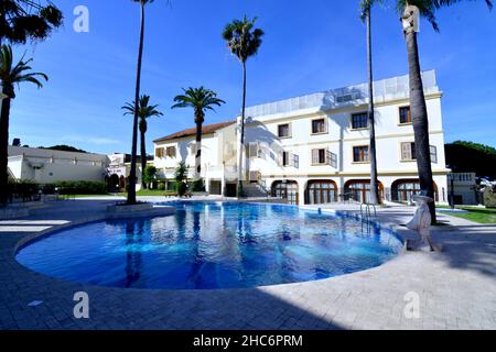 Hôtel El Minzah à Tanger, Maroc.Le concept du tourisme au Maroc Banque D'Images