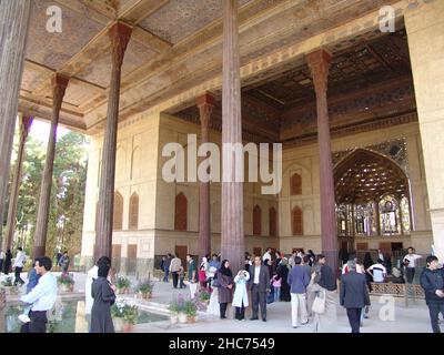 Palais des quarante piliers à Shiraz Banque D'Images