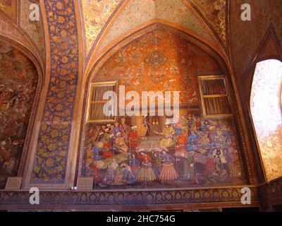 Palais des quarante piliers à Shiraz Banque D'Images