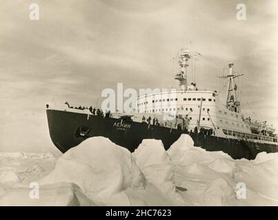 Lénine, le brise-glace nucléaire soviétique, 1950s Banque D'Images