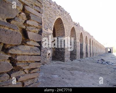 Village de pierre de Varkaneh à Hamedan, Iran Banque D'Images