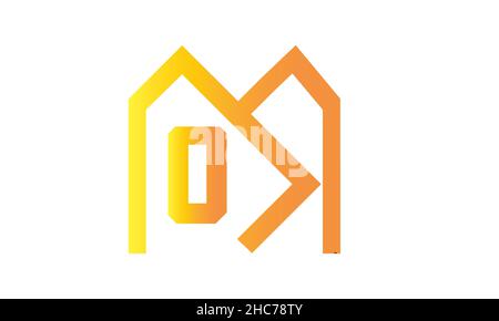 MS ,SM ,MSO, MOS lettres résumé logo monogramme Illustration de Vecteur