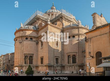 Chiesa Santa Maria della Steccata à Parme, Émilie-Romagne, Italie Banque D'Images