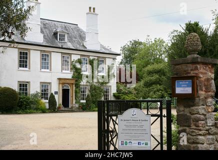 Maison du Dr Edward Jenners Banque D'Images