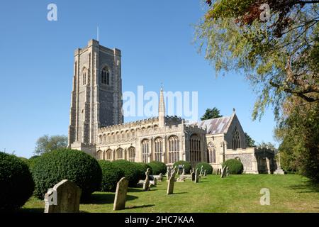 Église Saint-Pierre et Saint-Paul de Lavenham Banque D'Images