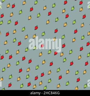 Un petit motif vectoriel sans coutures pour les petites câliner Illustration de Vecteur