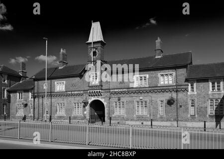 Les ateliers Barracks, Newcastle-Under-Lyme Staffordshire Banque D'Images