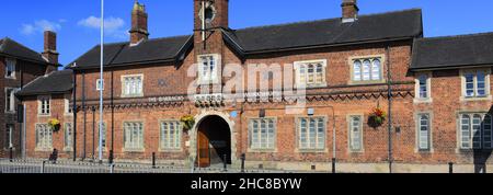 Les ateliers Barracks, Newcastle-Under-Lyme Staffordshire Banque D'Images