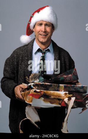 CHEVY CHASE DANS LES VACANCES DE NOËL NATIONALES DE LAMPOON (1989), DIRIGÉ PAR JEREMIAH S. CHECHIK.Crédit: WARNER BROS./ Album Banque D'Images