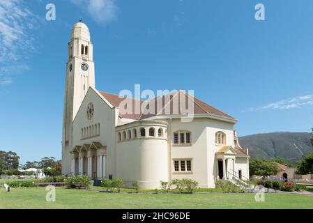 Église réformée néerlandaise, Riviersonderend, Western Cape, Afrique du Sud, 21 décembre 2021. Banque D'Images