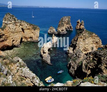 Portugal.Faro.Algarve.Lagos.Point de piété. Banque D'Images