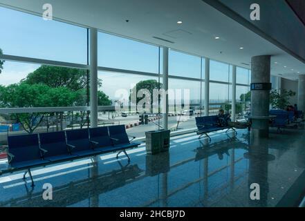 Buenos Aires, Argentine; 22 novembre 2019: La salle d'attente d'Aeroparque Jorge Newbery Banque D'Images