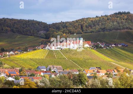 La Communauté Hohenhaslach en Allemagne, Bade-Wurtemberg, Europe Banque D'Images