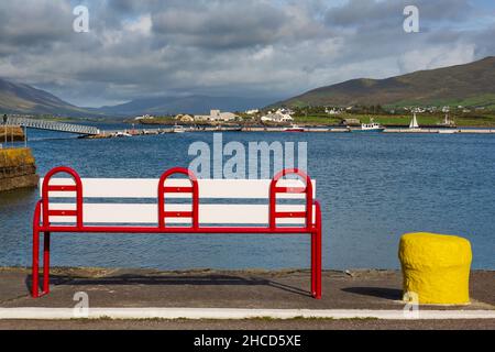 KNightstown Village, Valentia Island, comté de Kerry, Irlande Banque D'Images