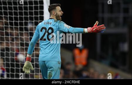 Londres, Angleterre, 28th décembre 2021.Angus Gunn de Norwich City pendant le match de la Premier League à Selhurst Park, Londres.Le crédit photo devrait se lire: Paul Terry / Sportimage Banque D'Images