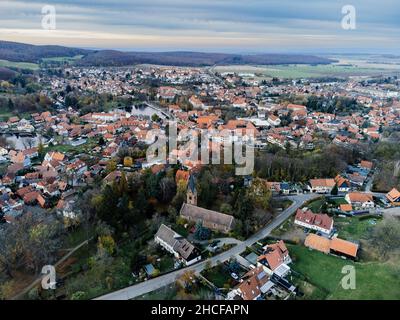 Harz Sachsen-Anhalt Drohne Drone Shot von oben Banque D'Images