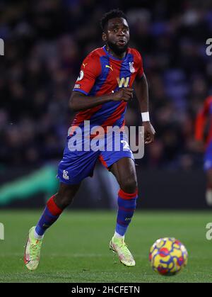 Londres, Royaume-Uni.28th décembre 2021.Odsonne Edouard de Crystal Palace pendant le match de la Premier League à Selhurst Park, Londres.Le crédit photo devrait se lire: Paul Terry/Sportimage crédit: Sportimage/Alay Live News Banque D'Images