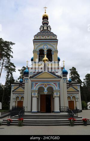 Église notre-Dame de Kazan à la station balnéaire de Jurmala en Lettonie Banque D'Images