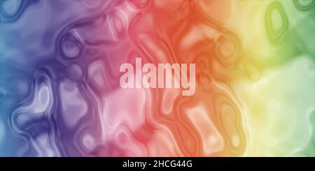 Feuille arc-en-ciel holographique.Arrière-plan tendance. Banque D'Images