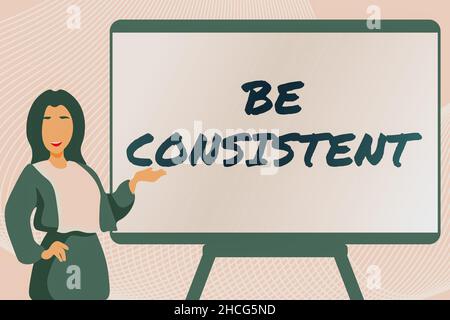 La présentation des sous-titres doit être cohérente.Approche d'entreprise uniforme persistent ferme inaltérable même inaltérable Rapport dactylographiant Nouveau chapitre de livre Banque D'Images