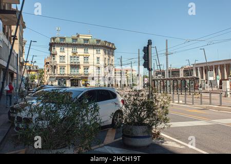 PADOVA, ITALIE 17 JUILLET 2020: Bâtiment à Padoue, Italie Banque D'Images