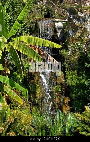 Parco Botanico di Palazzo Rocca - Parc botanique du Palazzo Rocca ville de Chiavari, Ligurie regione.Italie Banque D'Images