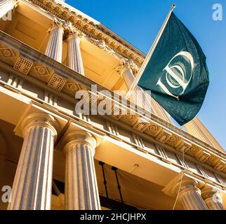 La façade de l'IOD (Institute of Directors), 116 Pall Mall, Londres; fondée en 1903 pour les chefs d'entreprise.John Nash a conçu l'IOD en 1828 Banque D'Images