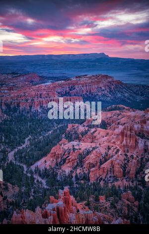 Magnifique parc national de Bryce Canyon dans l'Utah Banque D'Images
