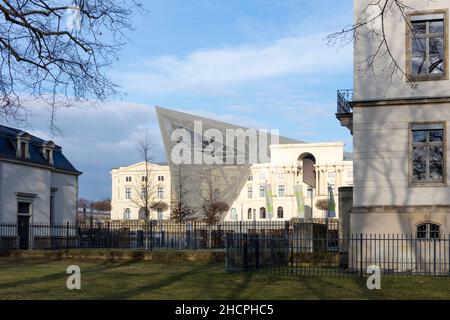 Dresde: Militärhistorisches Museum der Bundeswehr (Bundeswehr Militärhistorisches Museum), in , Saxe, Saxe, Allemagne Banque D'Images