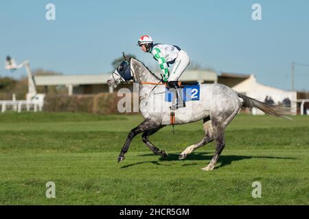 Première course à Wincanton décembre 2nd 2021 Banque D'Images