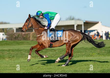 Première course à Wincanton décembre 2nd 2021 Banque D'Images