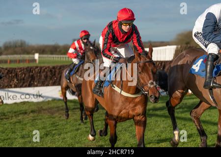 Quatrième course à Wincanton décembre 2nd 2021 Banque D'Images