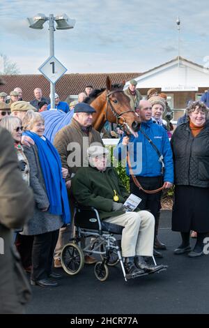 Quatrième course à Wincanton décembre 2nd 2021 Banque D'Images