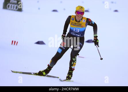 Oberstdorf, Allemagne.31st décembre 2021.Ski nordique/ski de fond: Coupe du monde, Tour de ski, 10 km de démarrage de masse classique, femmes.Coletta Rydzek d'Allemagne sur la bonne voie.Credit: Karl-Josef Hildenbrand/dpa/Alay Live News Banque D'Images