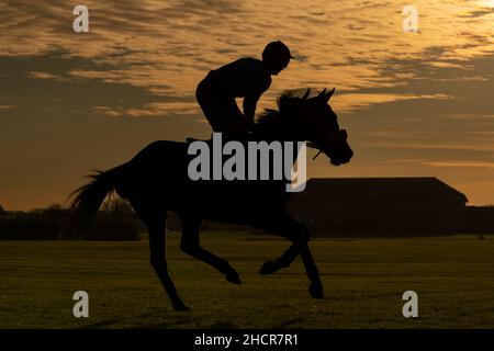 Cinquième course à Wincanton décembre 2nd 2021 Banque D'Images