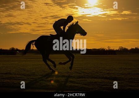 Cinquième course à Wincanton décembre 2nd 2021 Banque D'Images