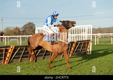 Cinquième course à Wincanton décembre 2nd 2021 Banque D'Images